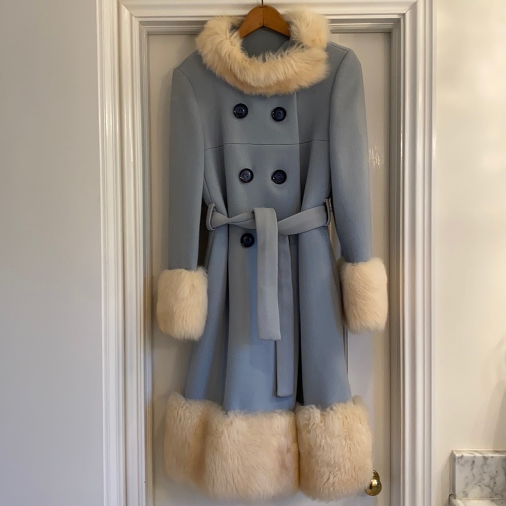 Vintage Couture Faux Fur Coat